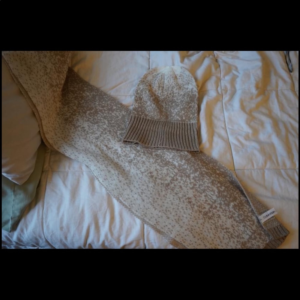 Calvin Klein Winter Scarf and Hat